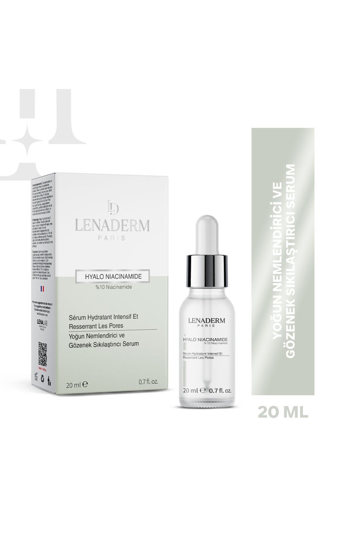 Hyalo Niacinamide – Nemlendirici Ve Gözenek Sıkılaştırıcı Cilt Bakım Serumu 20ml
