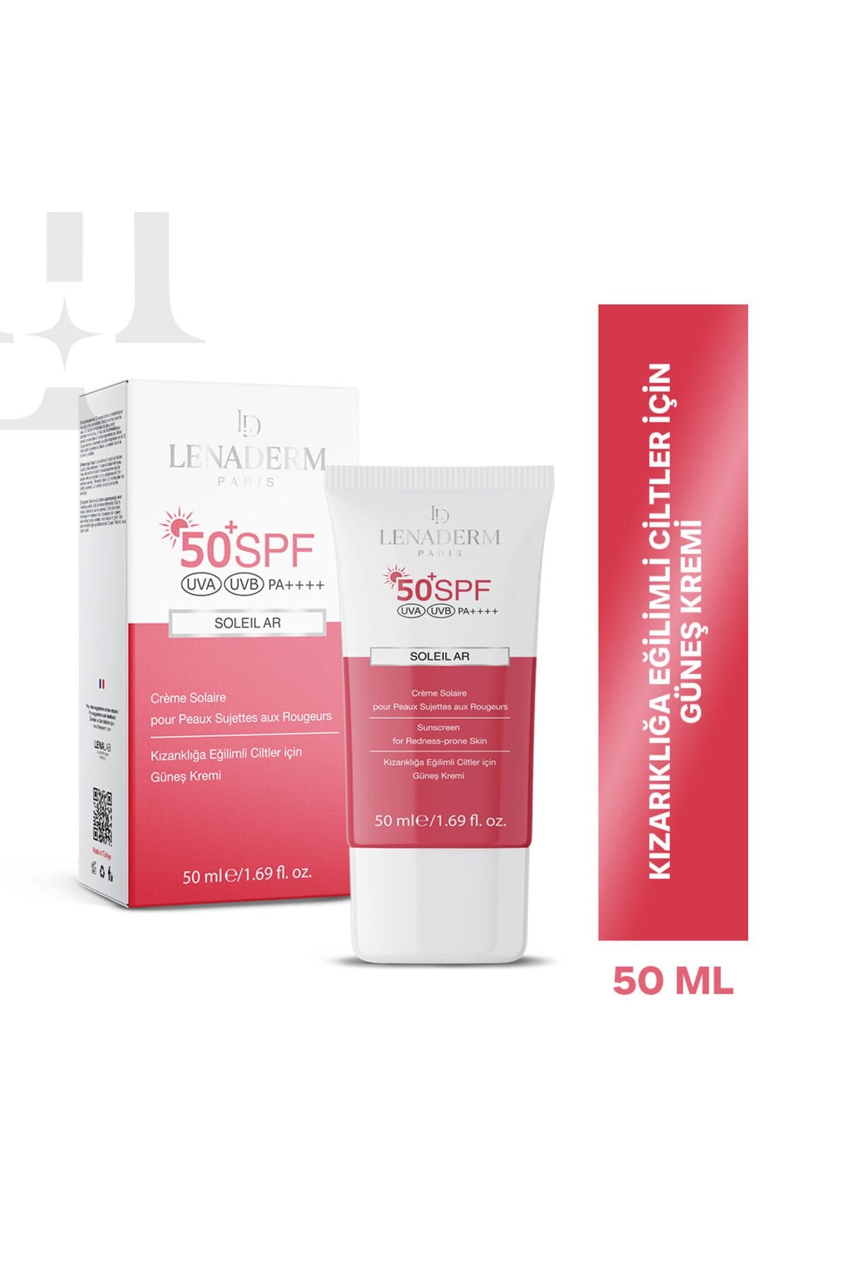Soleil Ar - Hassas Ciltler Için Güneş Kremi 50 ml