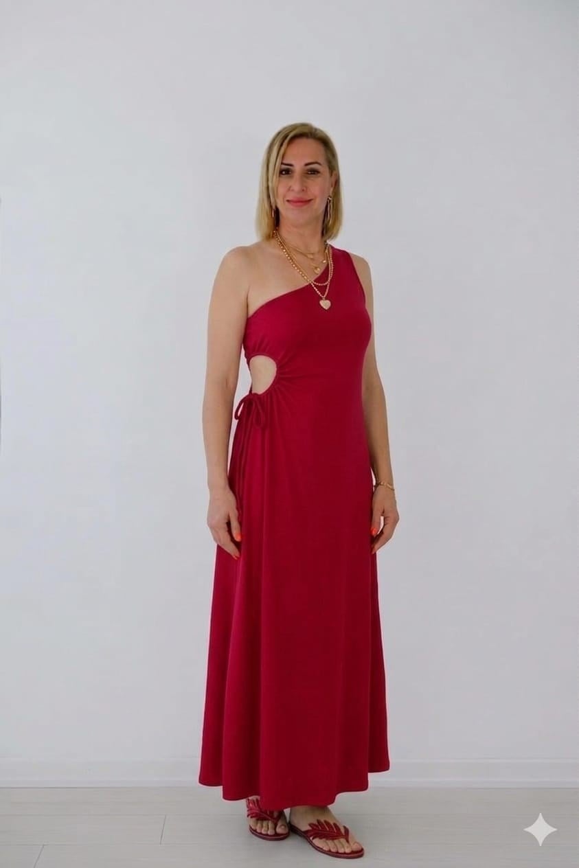 ELBİSE KIRMIZI