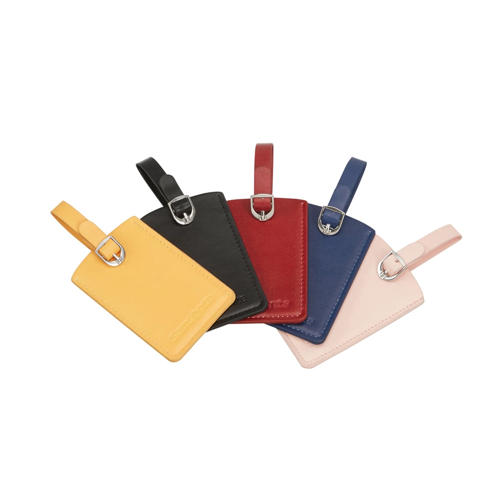 GLOBAL TA-RECTANGLE LUGGAGE TAG x2