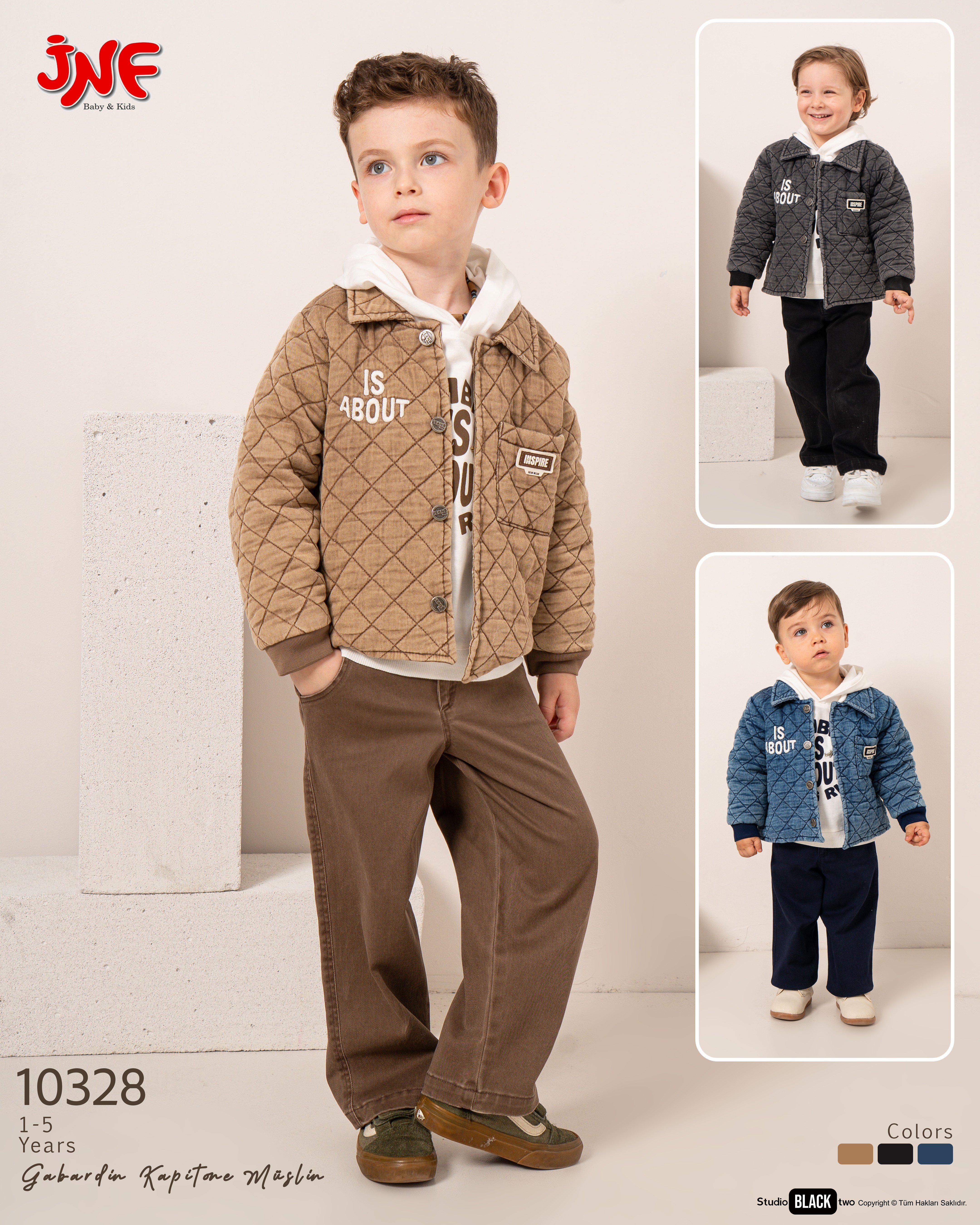 10328-Gabardin Kapitone Müslin