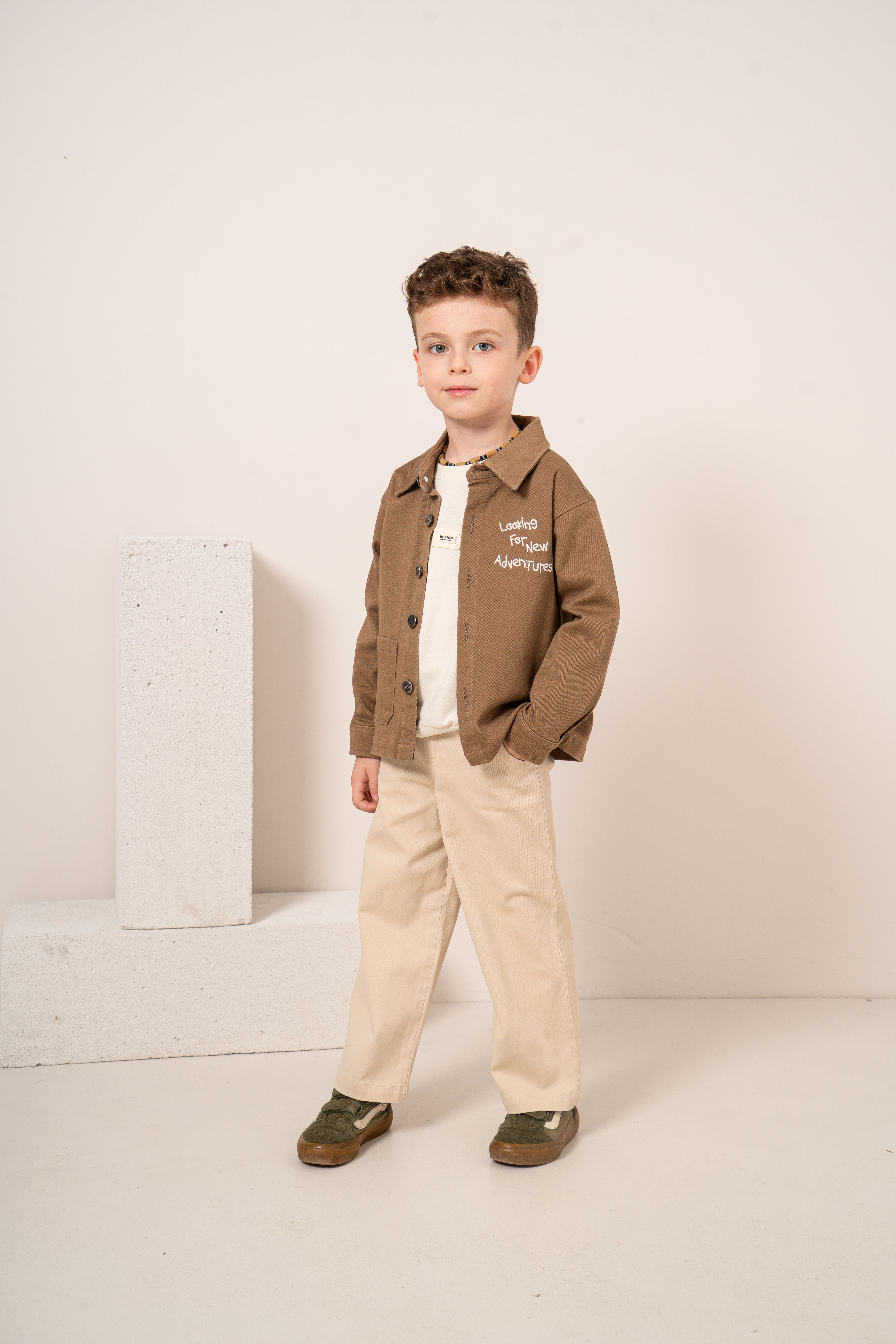 Erkek Bebek & Çocuk Sweat Ceket Pantolon 3'lü Takım
