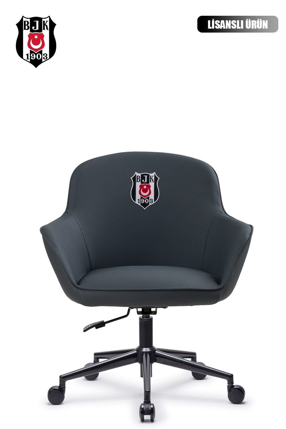 Fanchair x Beşiktaş Icon Gri Çalışma Koltuğu