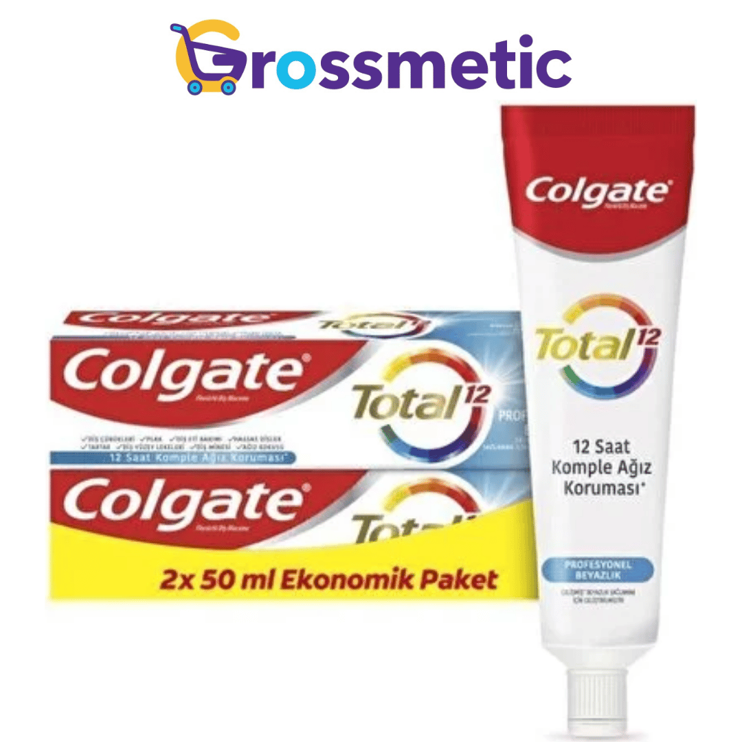 Colgate Diş Macunu 50Ml 2Lı Total Beyazlık