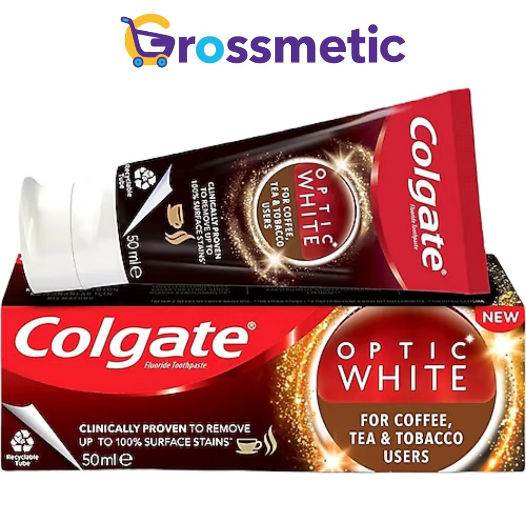 Colgate Diş Macunu 50Ml Optık Cay Kahve 1+1 
