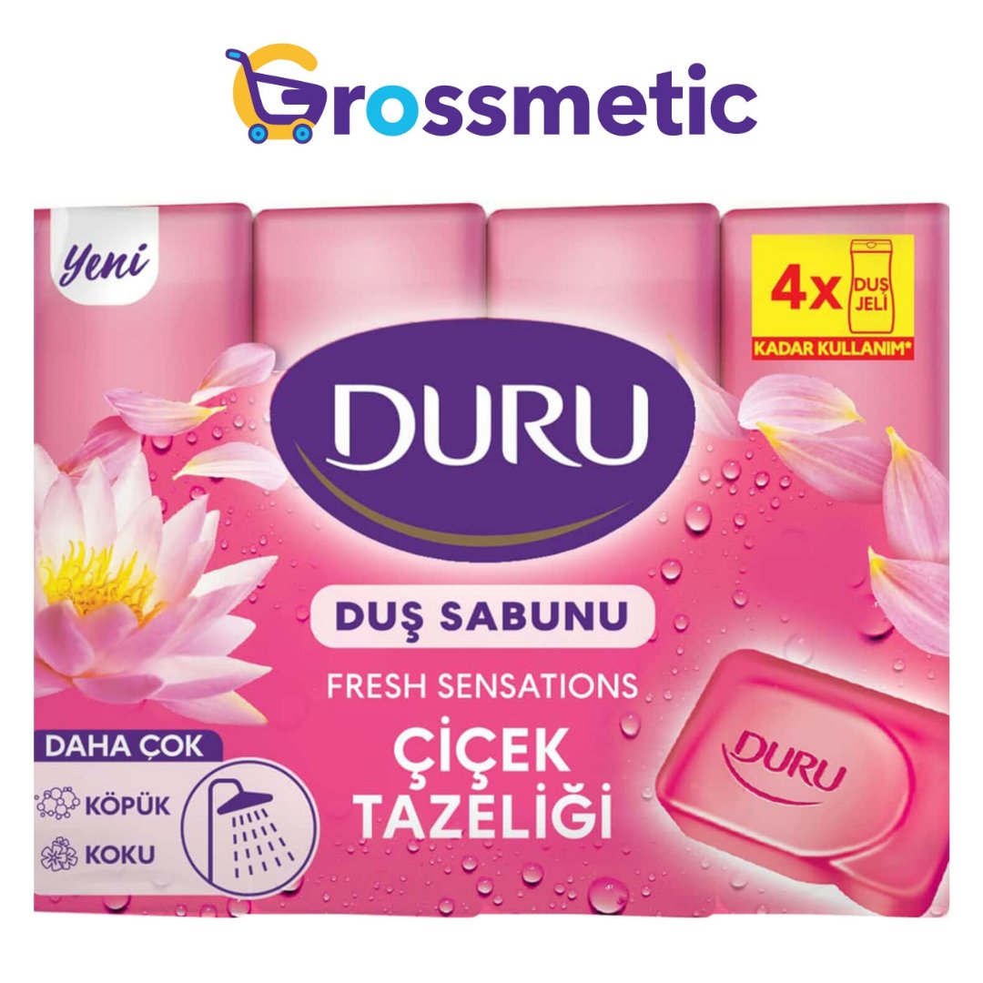 Duru Sabun 4Lu Fresh Sens. 400Gr Çicek Taz.