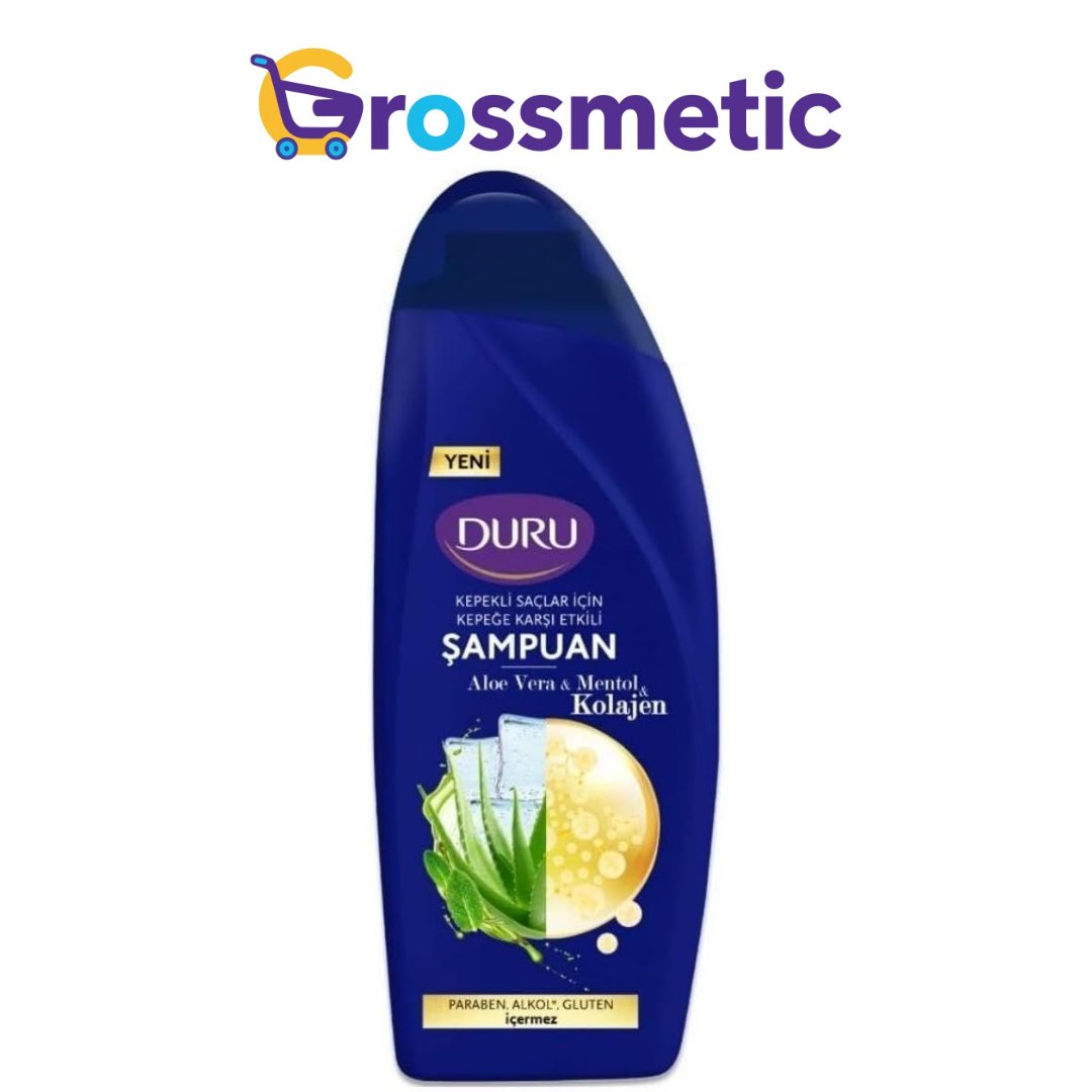 Duru Şampuan 500Ml Aloe Vera&Mentol