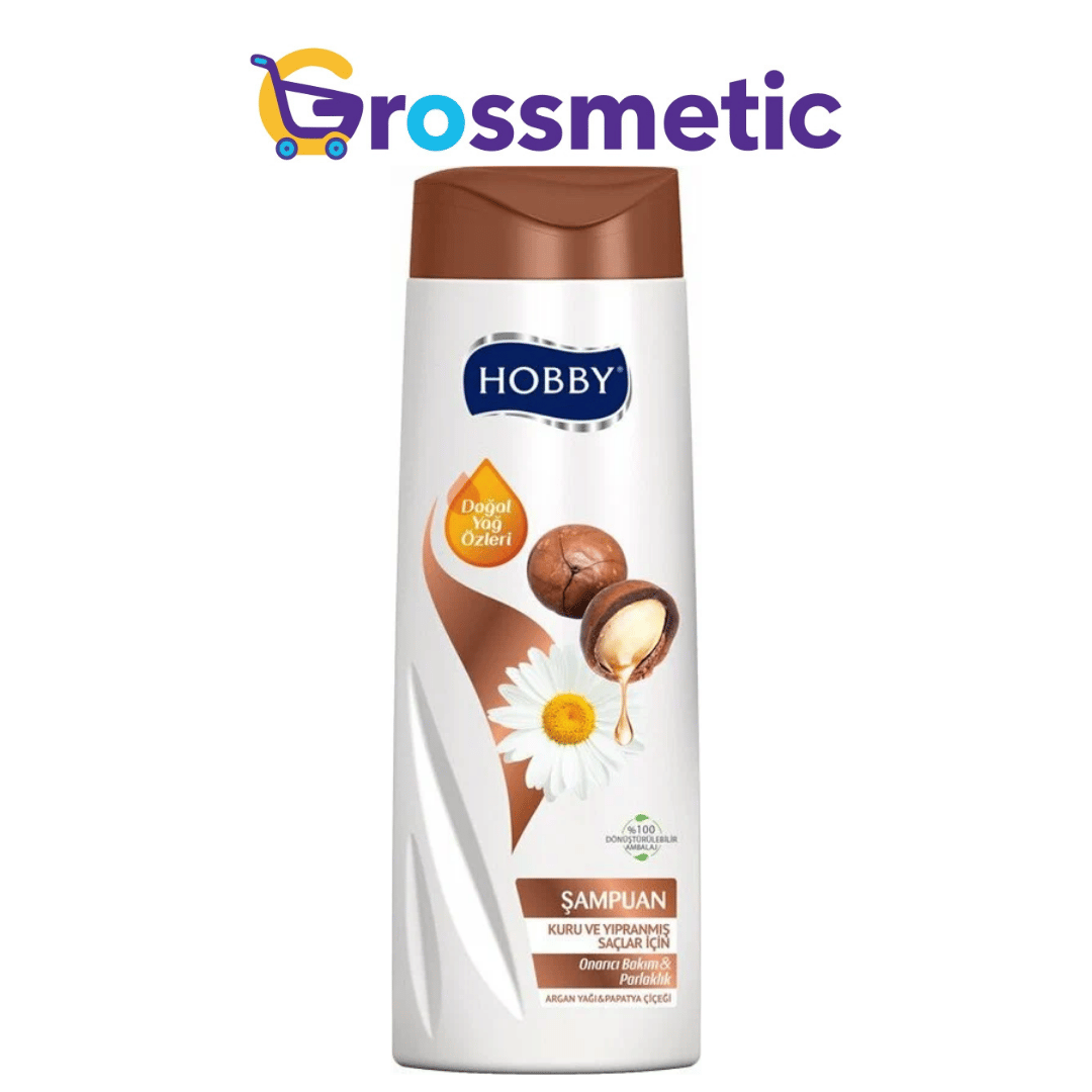 Hobby Şampuan Argan&Papatya 500Mlx12