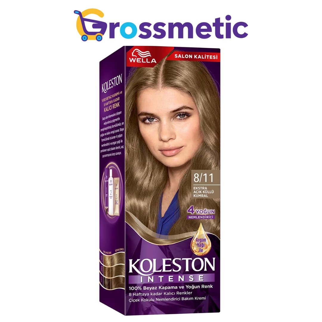 Koleston Naturals Intense 8/11 Ekstra Açik Küllü K