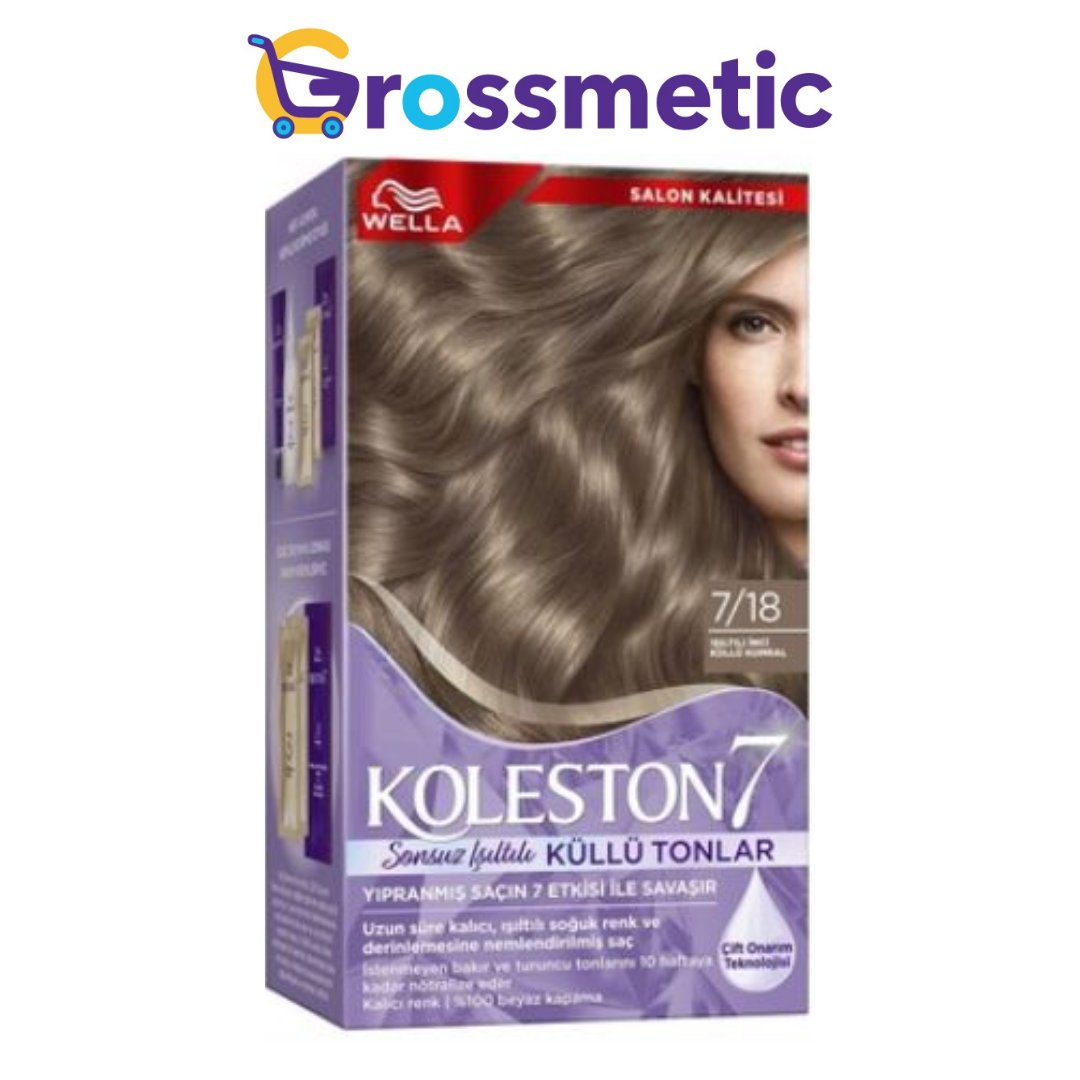 Koleston Set 7.18 Işıltılı İnci Küllü Kumral