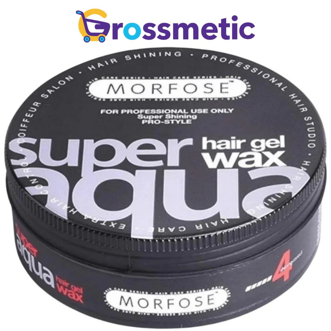 Morfose Wax Aqua Black 150Ml No:4
