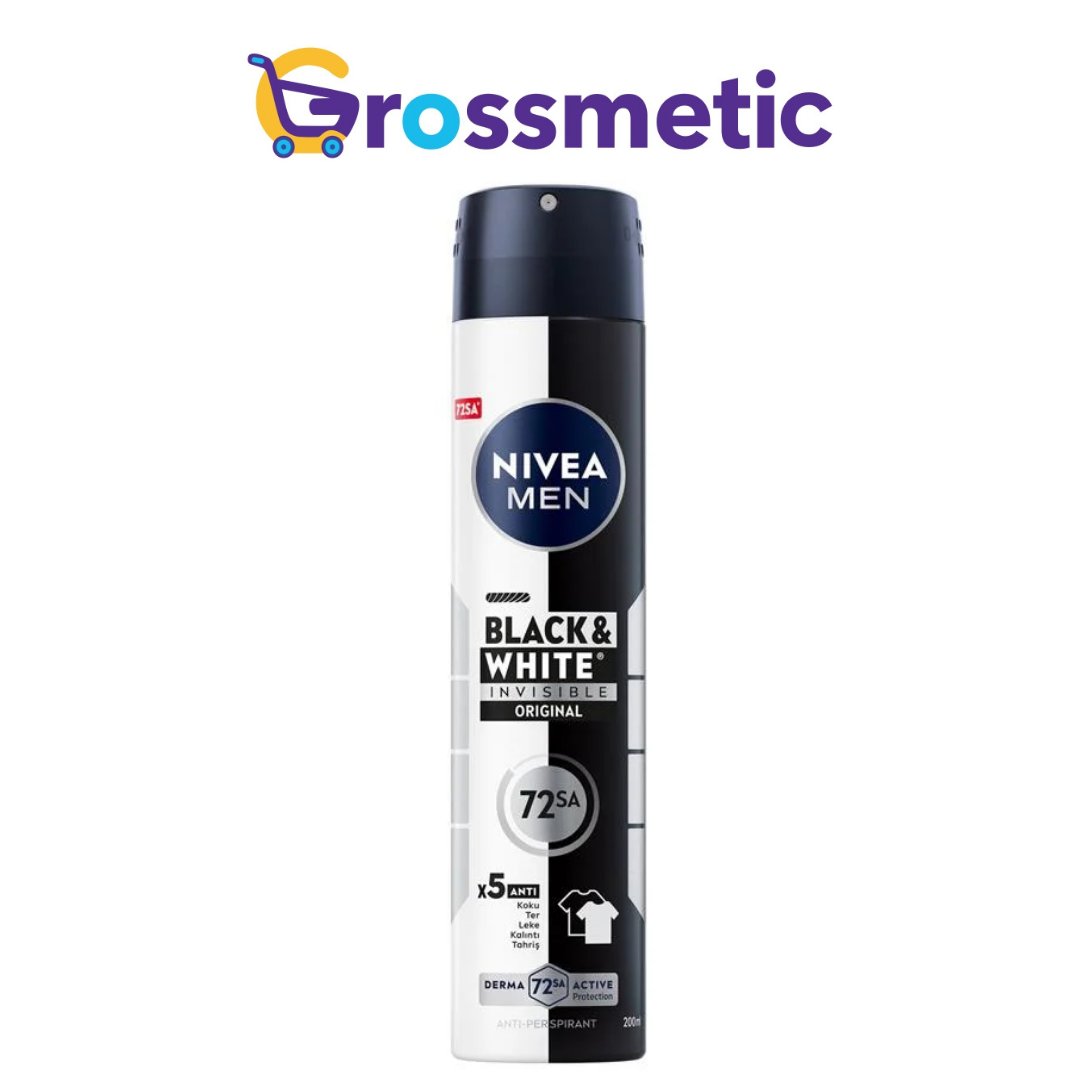 Nivea Deo Erkek 200Ml Black&White Power