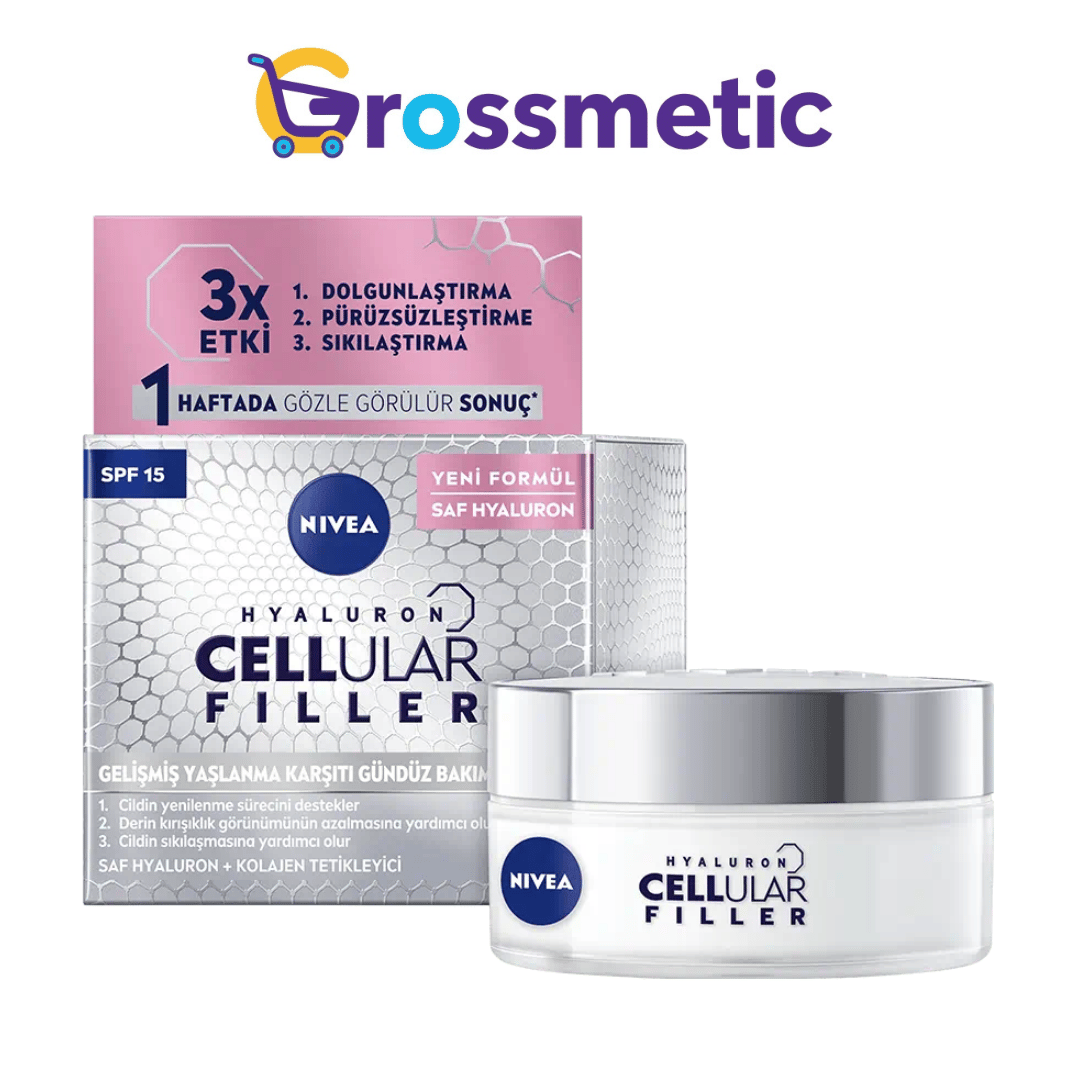 Nivea Hyaluron Celluar Genc. Krem 50Ml Spf15 Gndz