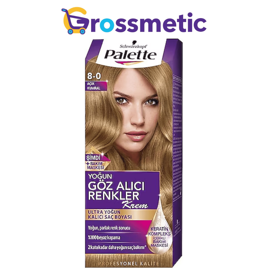 Palette Natural Rad. 8-0 Açık Kumral
