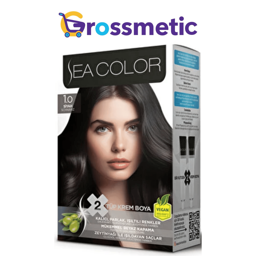 Sea Color 1.0 Siyah Saç Boyası