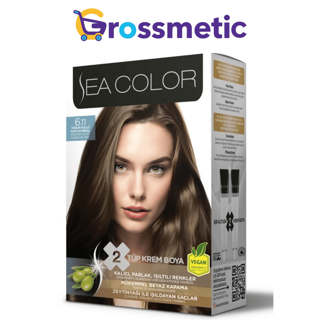 Sea Color Set 6.11 Yoğun Küllü Koyu Kumral