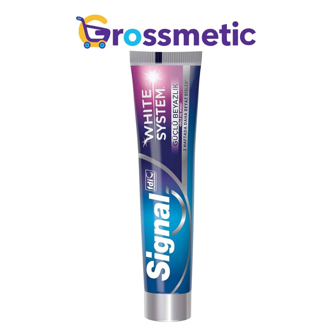 Si̇Gnal Di̇Ş Macunu 75Ml White System 