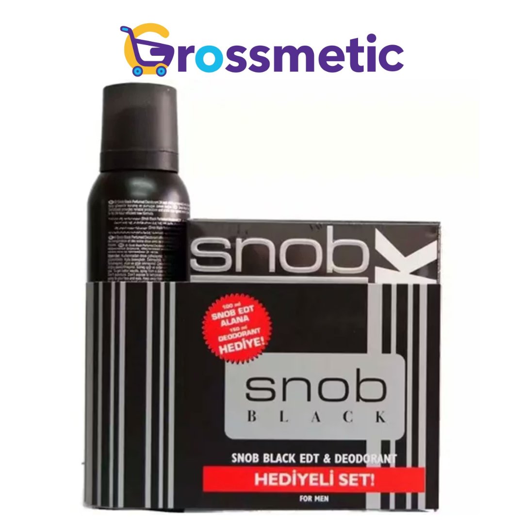 Snob Kofre Set Black 