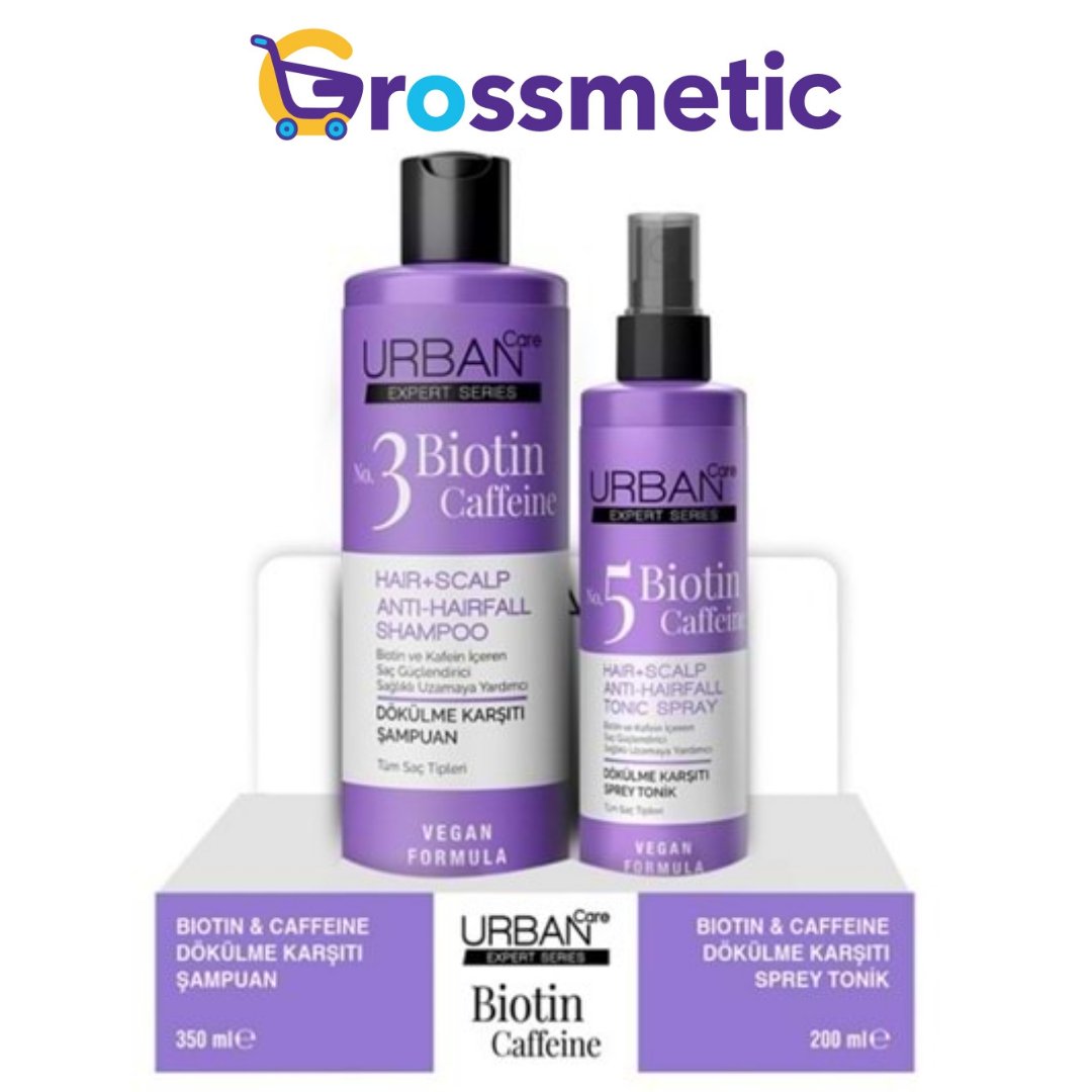 Urban Care Set Biotin&Caf.Sampuan+Tonik 200Ml
