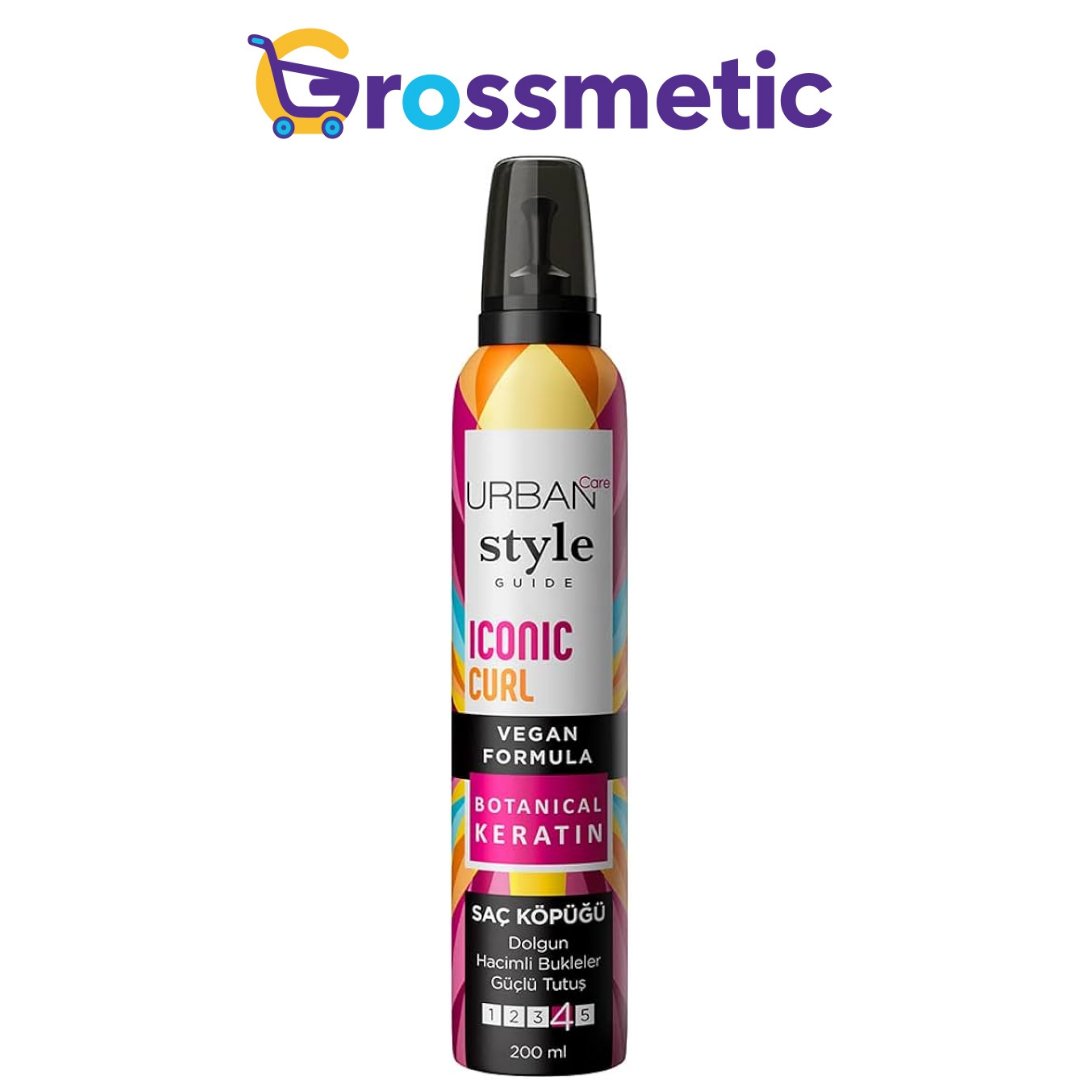 Urban Care Style Saç Köpük 200Ml Elastic Curl