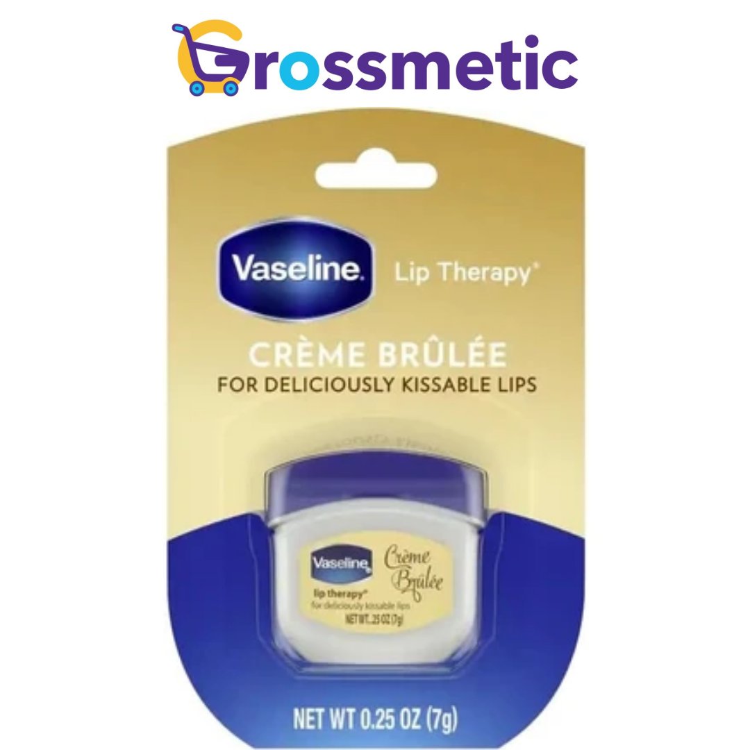 Vaseline Lip Kavanoz 7Gr Creme Brulee