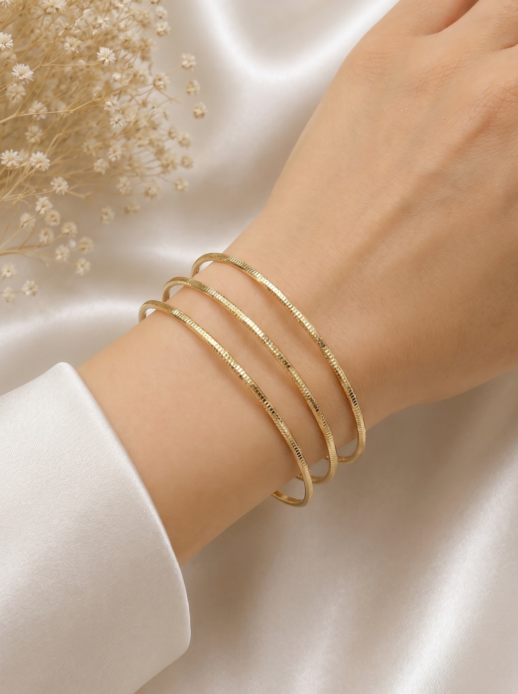 TURKUAZ 14K AJDA BİLEZİK (1 ADET)