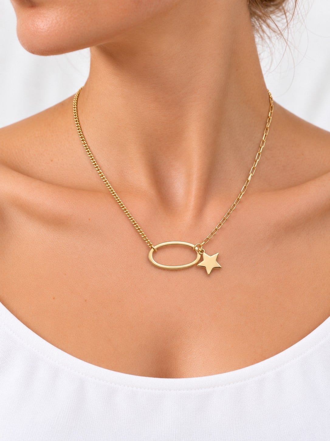 turkuaz-14k-xuping-asimetrik-yildizli--9a-7de