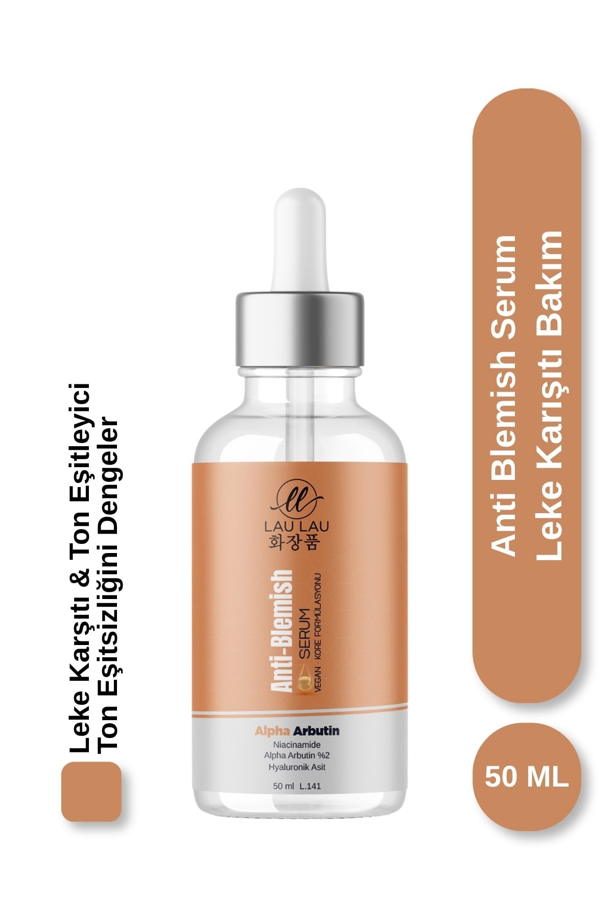 Leke Karşıtı & Ton Eşitleyici Aydınlatıcı Vegan Anti Blemish Cilt Bakım Serumu – 50 ml