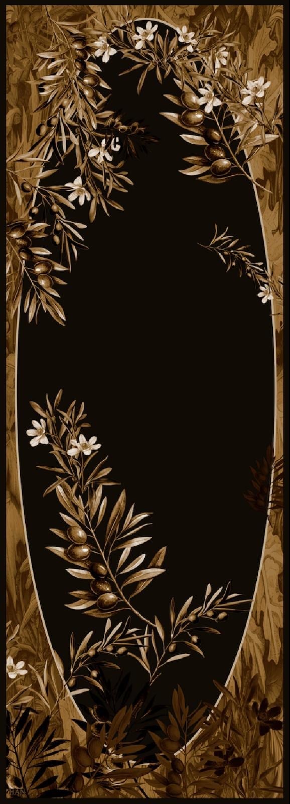 Zeytin Dalı | %100 Krep İpek Şal · 70 × 190 cm