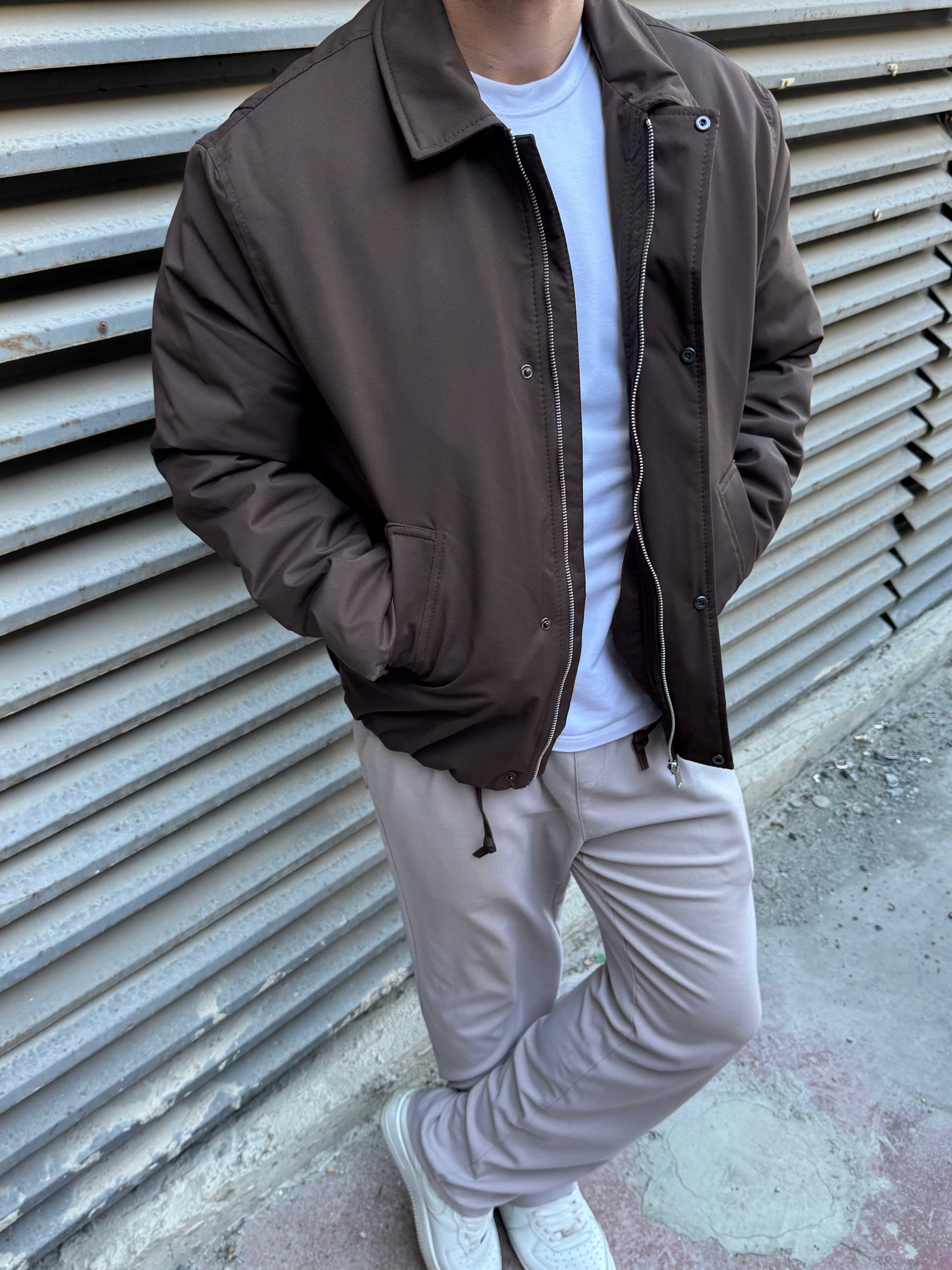 Siyah Bomber Ceket