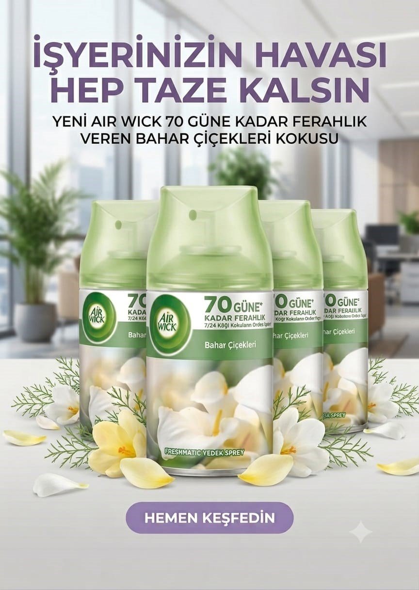 Airwick 250 cc bahar çiçekleri