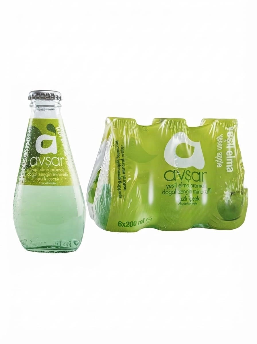 Avşar soda elmalı  6 lı paket