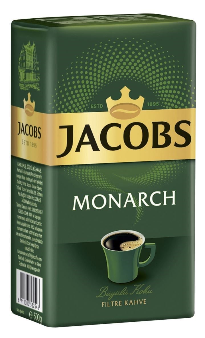 Jacobs monarch filtre kahve 500 gr