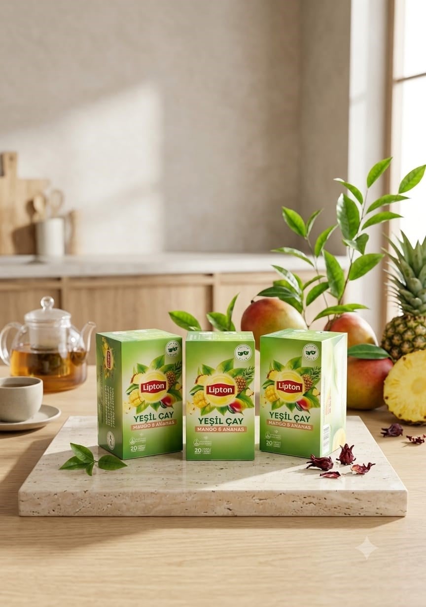 Lipton yeşil çay mango & ananas 20 li