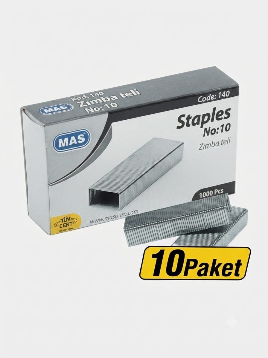 Mas 140 Zımba Teli No:10 10'lu Paket