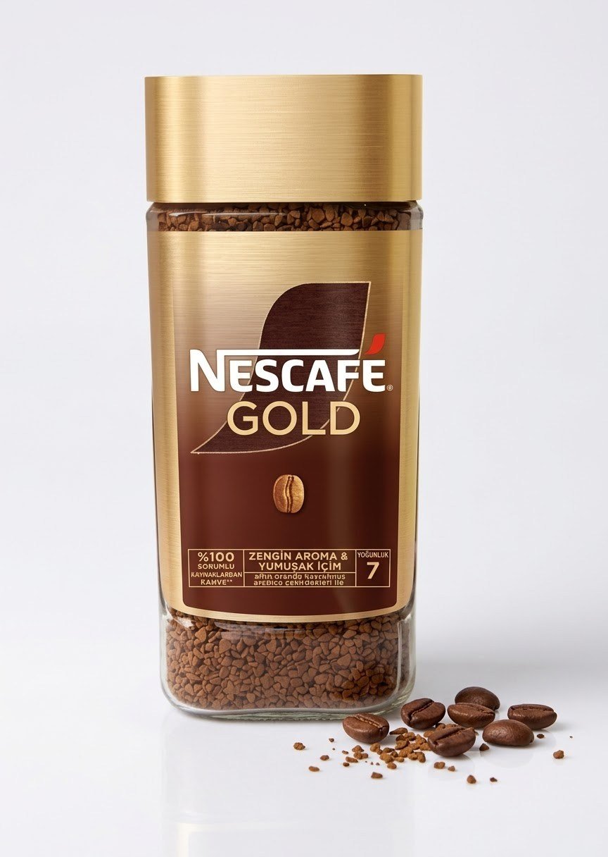 Nescafé Gold Çözünebilir Kahve 100 g Cam Kavanoz