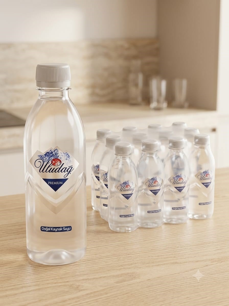 Uludağ Premium Su 0,40 Lt Pet Şişe 12'li Paket
