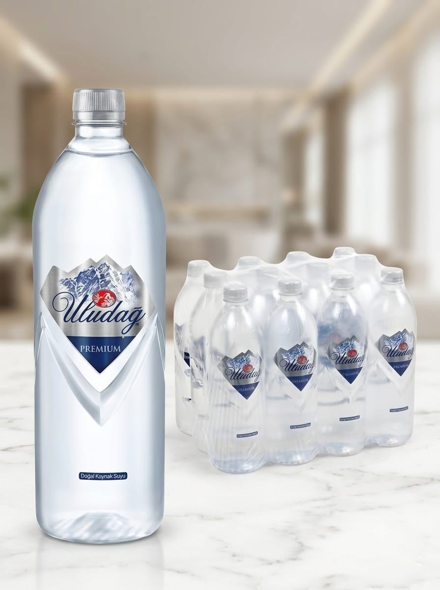 Uludağ Premium Su 1 Lt Pet Şişe 12'li
