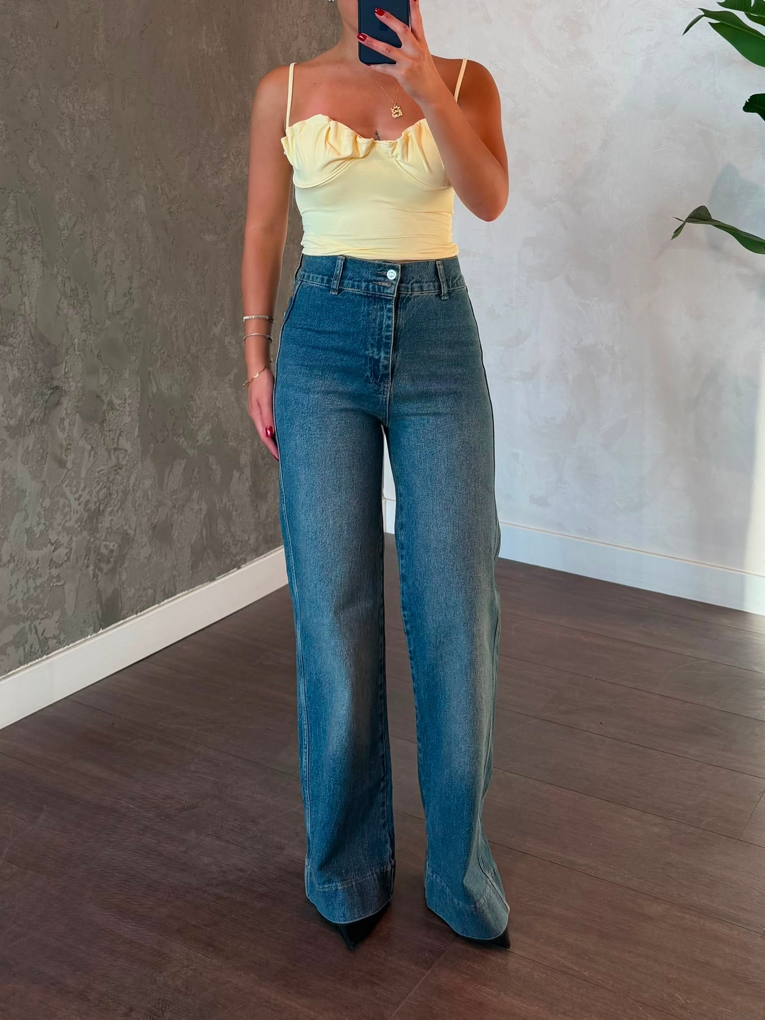 Koyu Mavi Jean