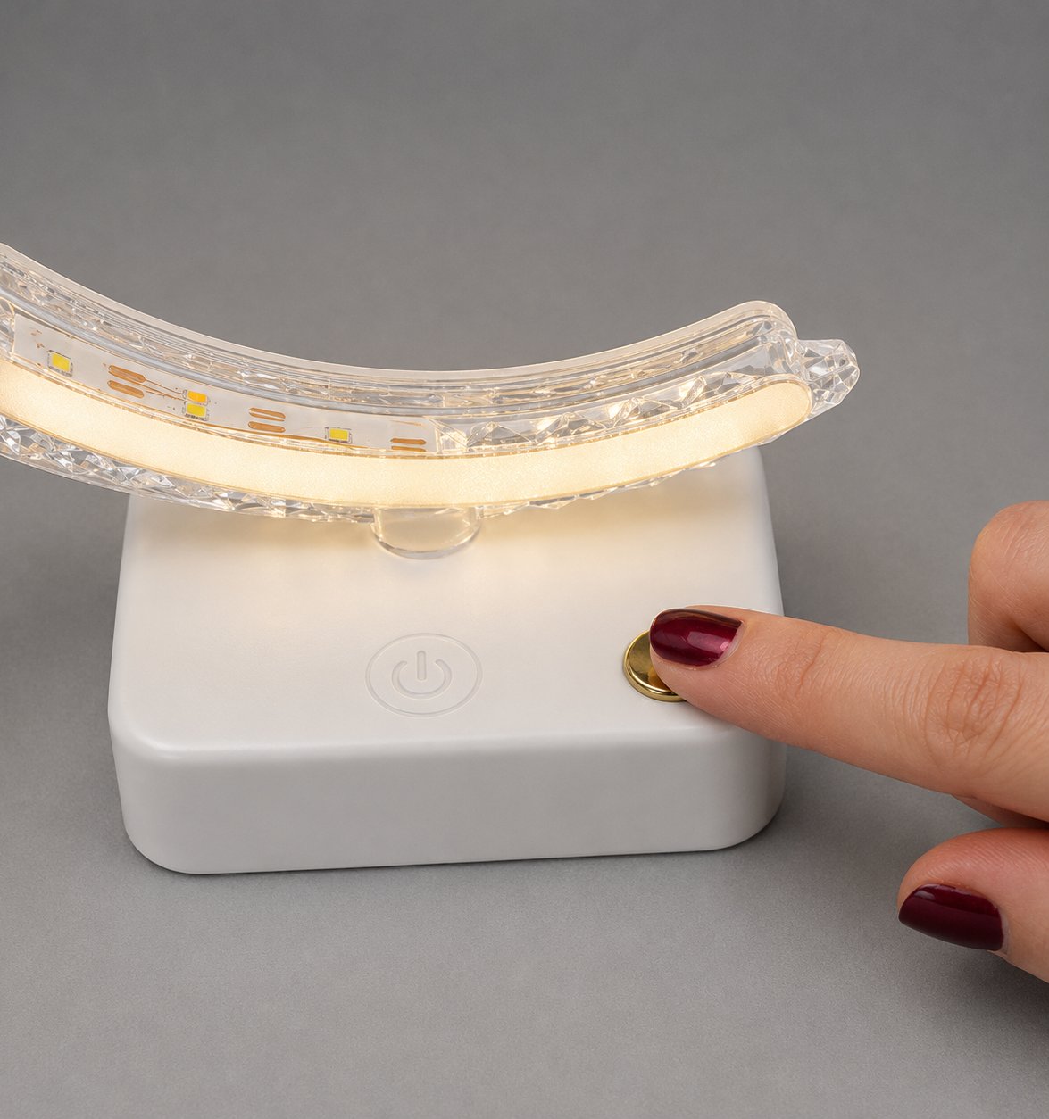 Led'li Hilal Fotoğraf Çerçevesi