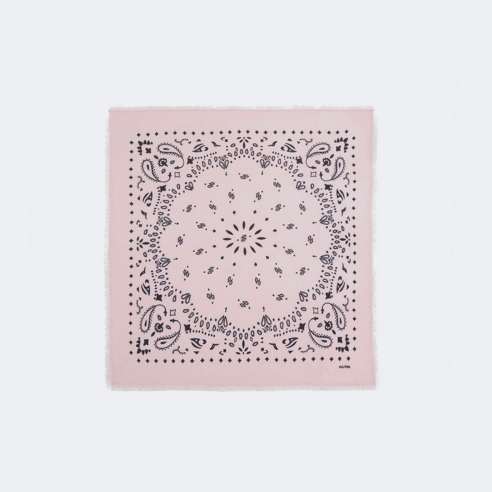Small Bandana Hachi Printed Cashmere