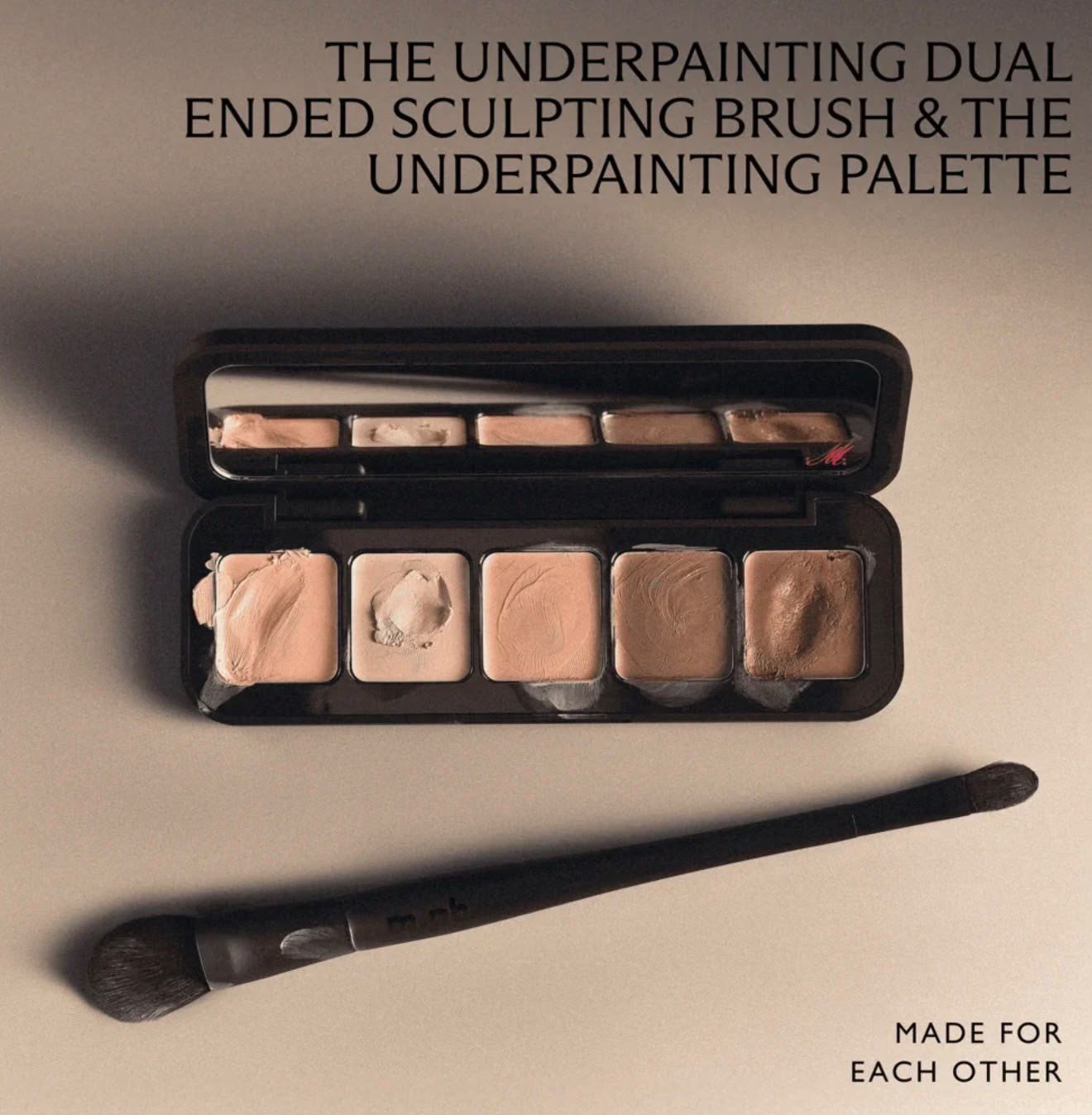 Underpainting Dual-Ended Sculpting Brush