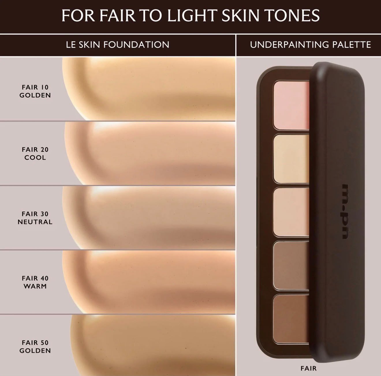 Underpainting Face Palette