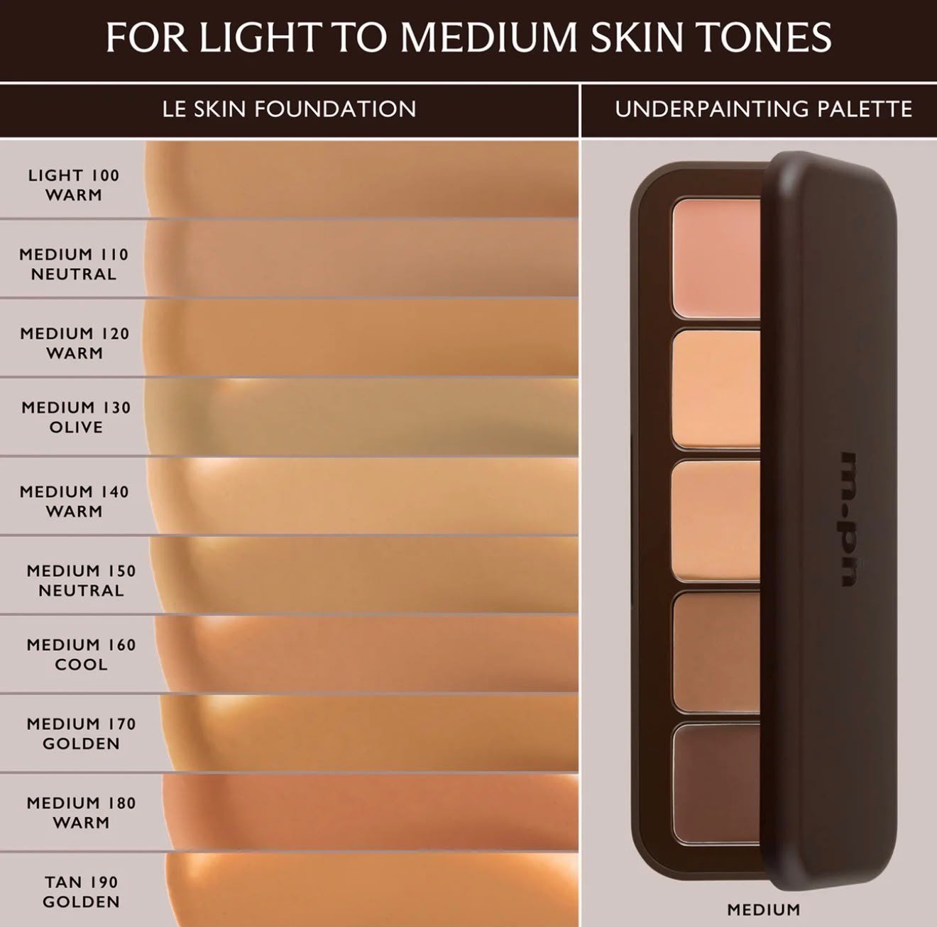 Underpainting Face Palette