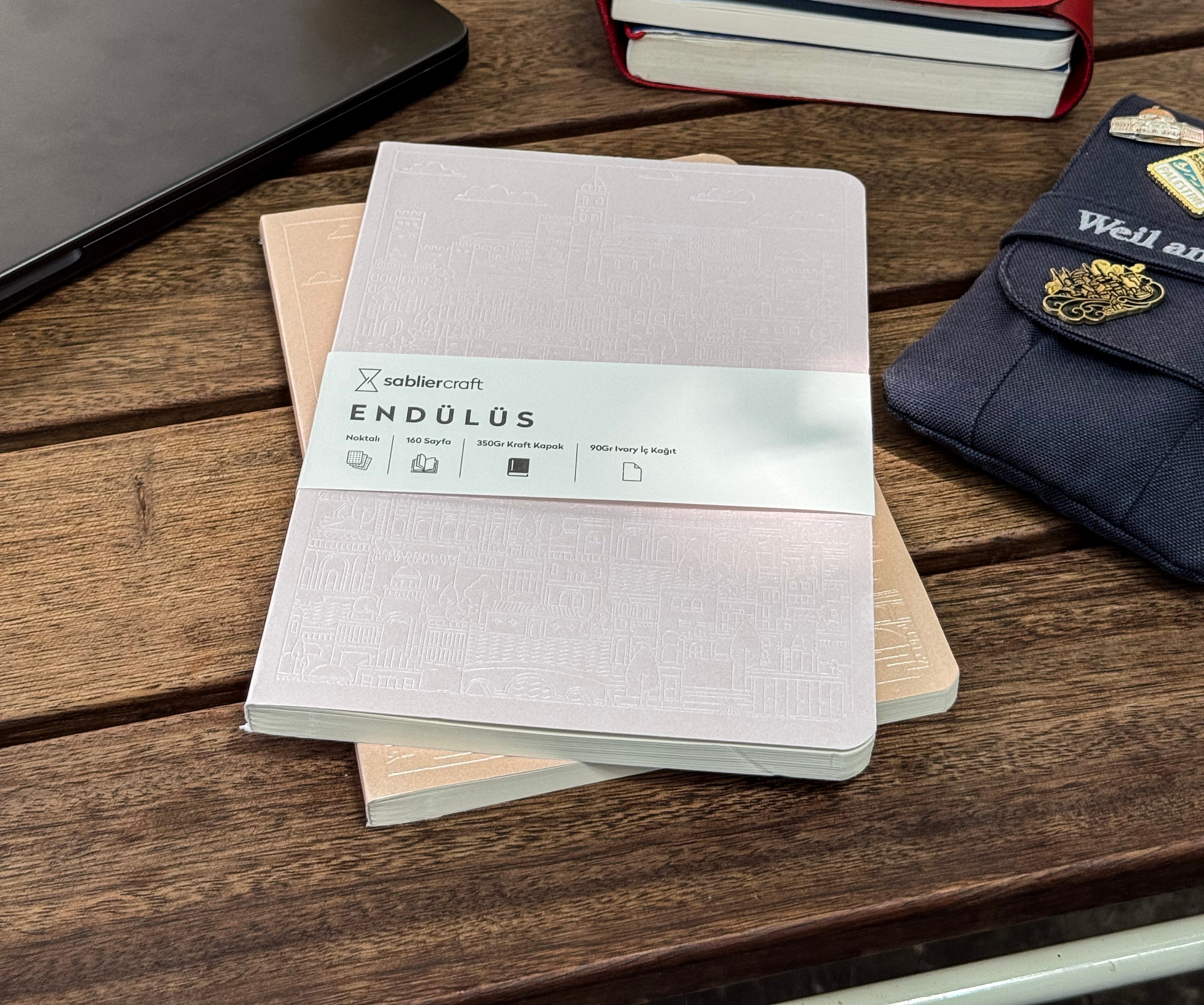 Endülüs Defter - Metalik Lila