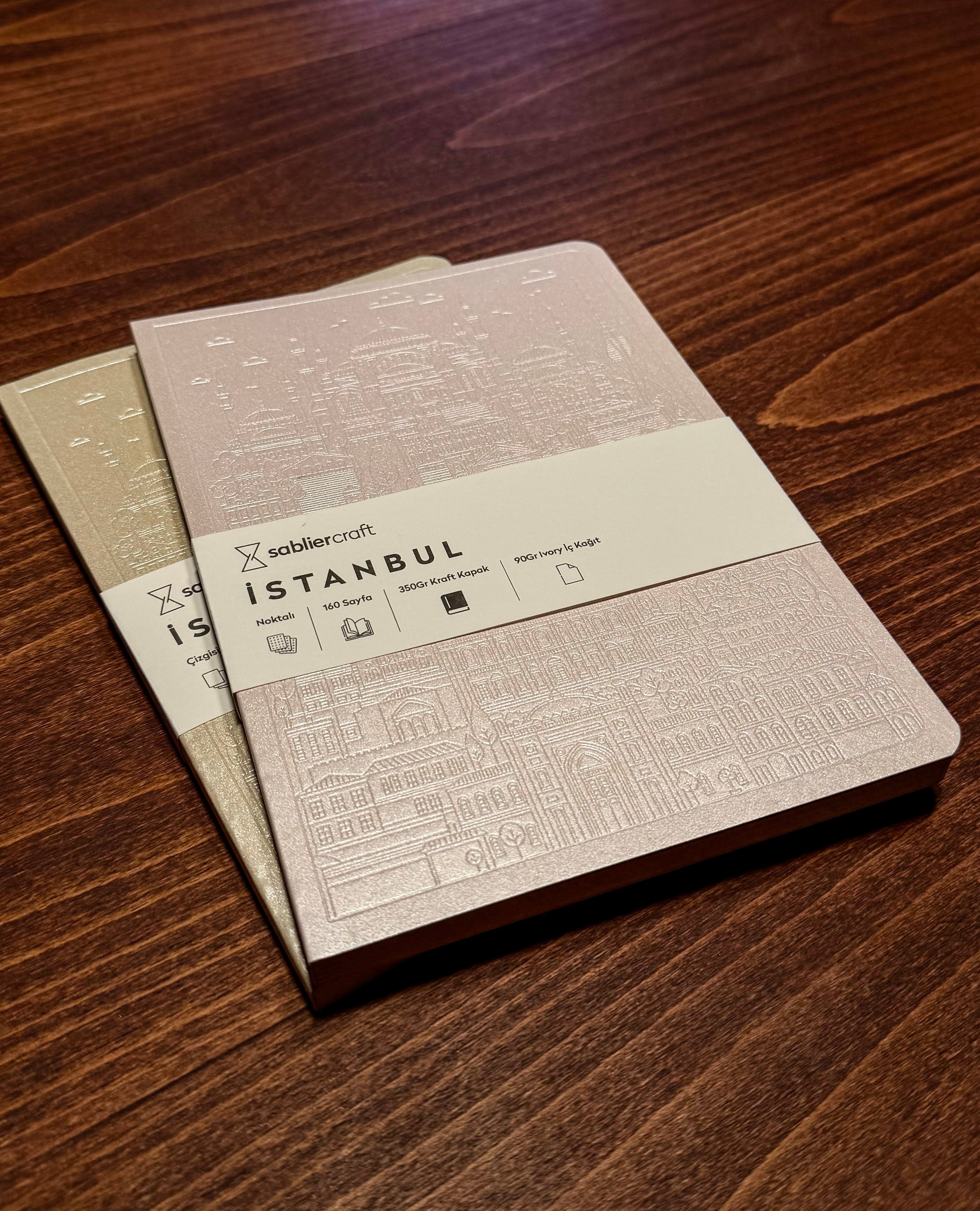 İstanbul Defter - Metalik Lila