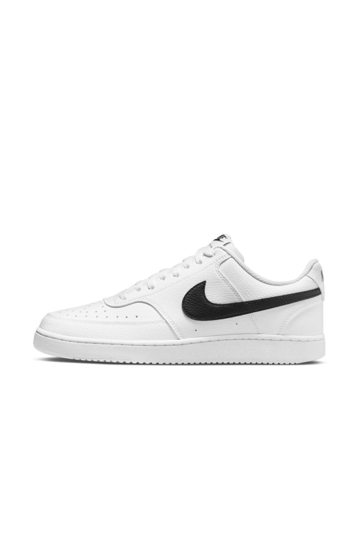 Beyaz rahat günlük unisex spor ayakkabı court vision lo QW dh2987-101