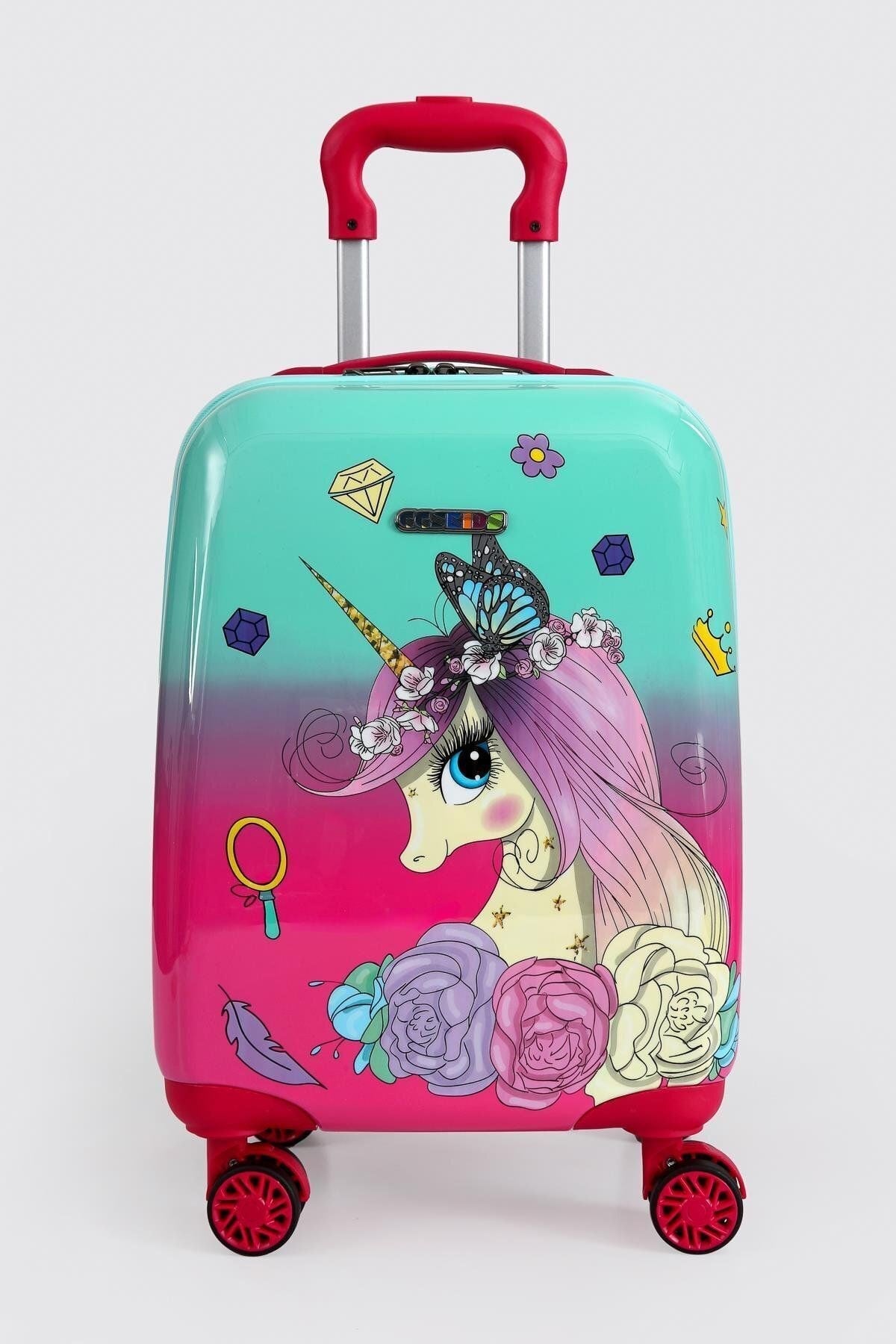 Ççs 5256 Unicorn Çocuk Valizi