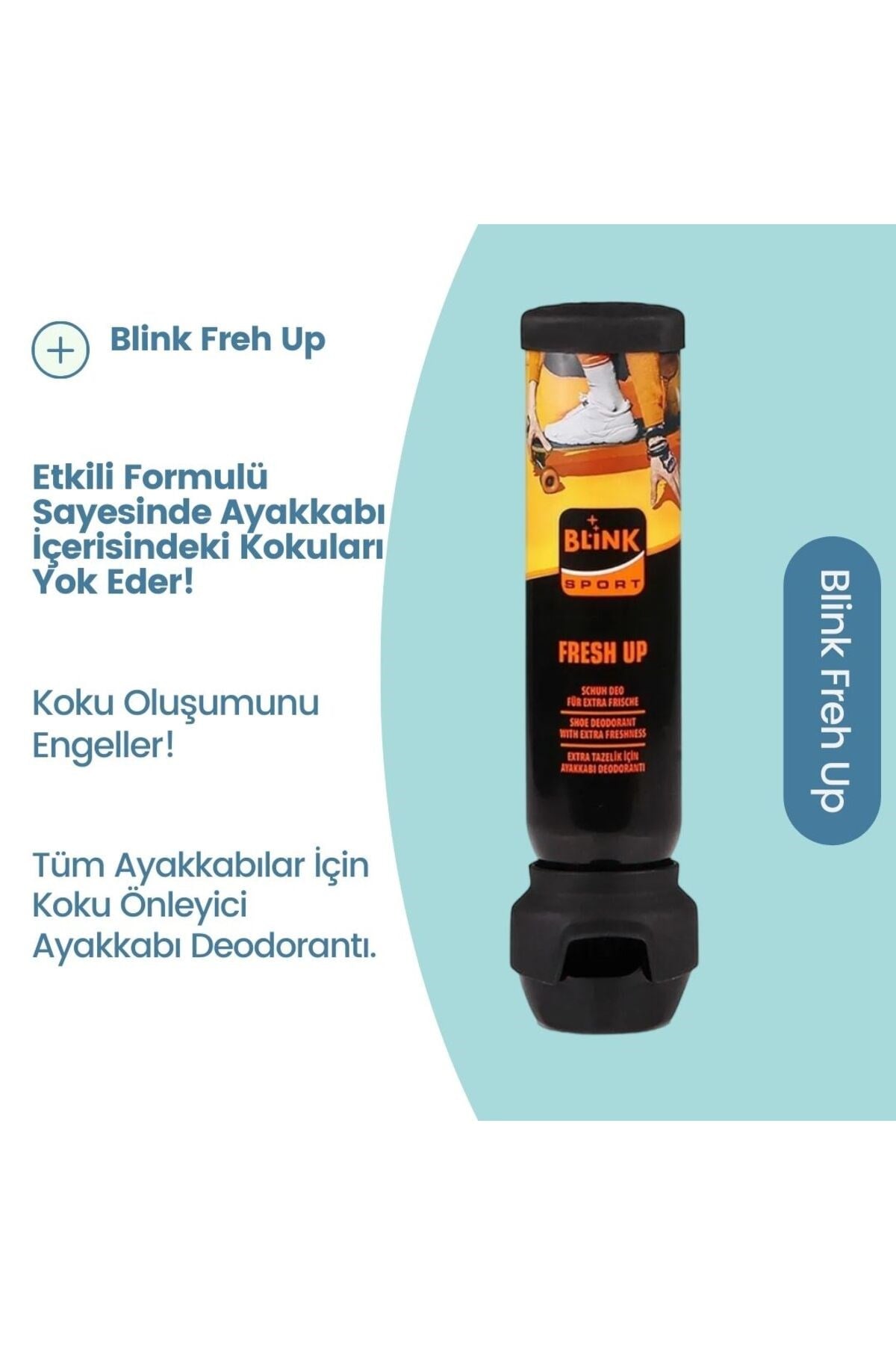 Fresh Up Ayakkabı Deodorantı. Ayakkabı Koku Giderici. 100ml