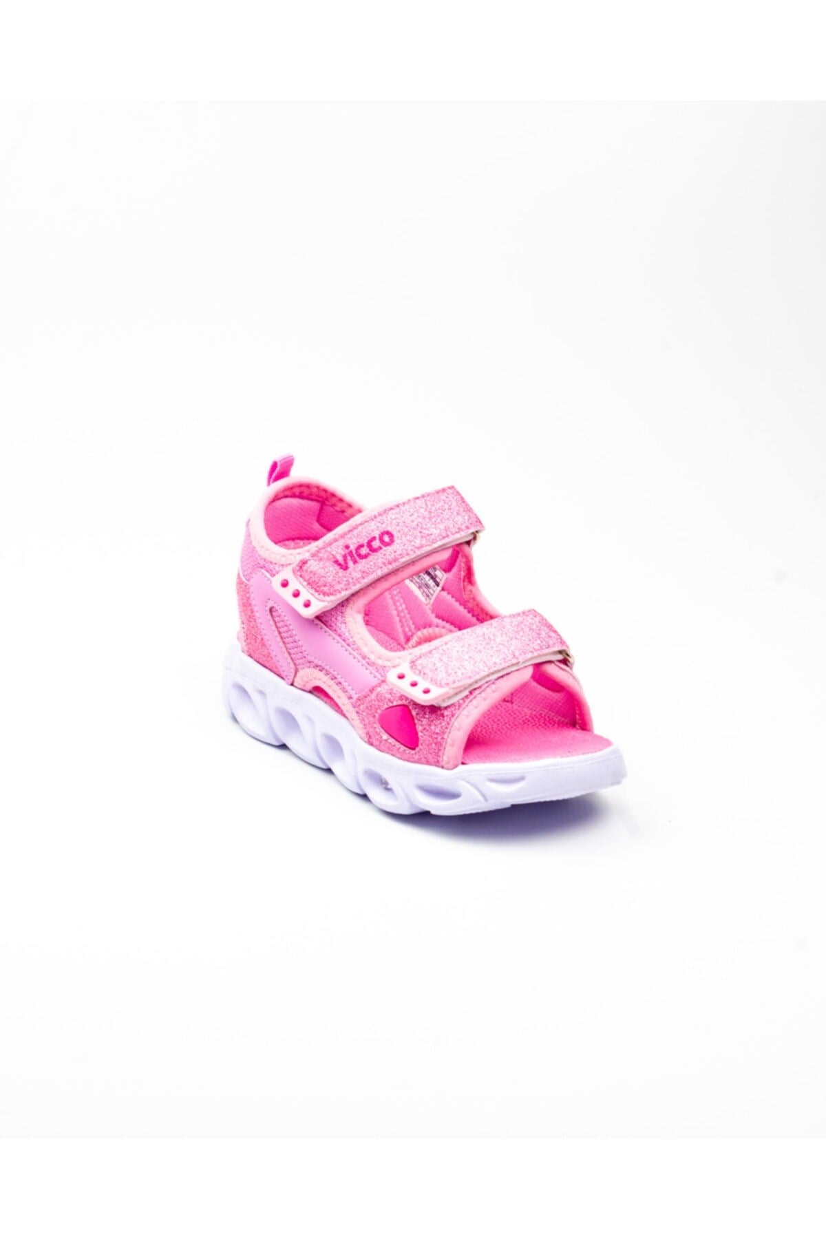 Kız Çocuk Pembe Işıklı Sandalet 332.p21y.189 Roy